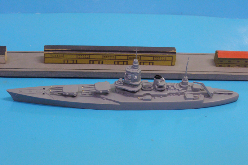Battleship "Dunkerque" VS 1 with crane (1 p.) F 1937 from Wiking